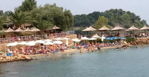 Sea View Luxury Apartment Plataria Dış mekan fotoğraf