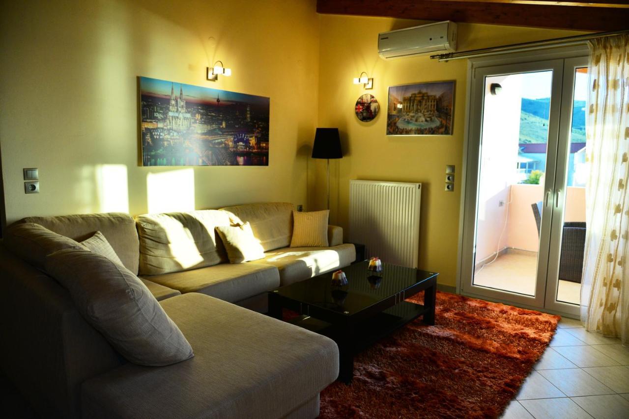 Sea View Luxury Apartment Plataria Dış mekan fotoğraf