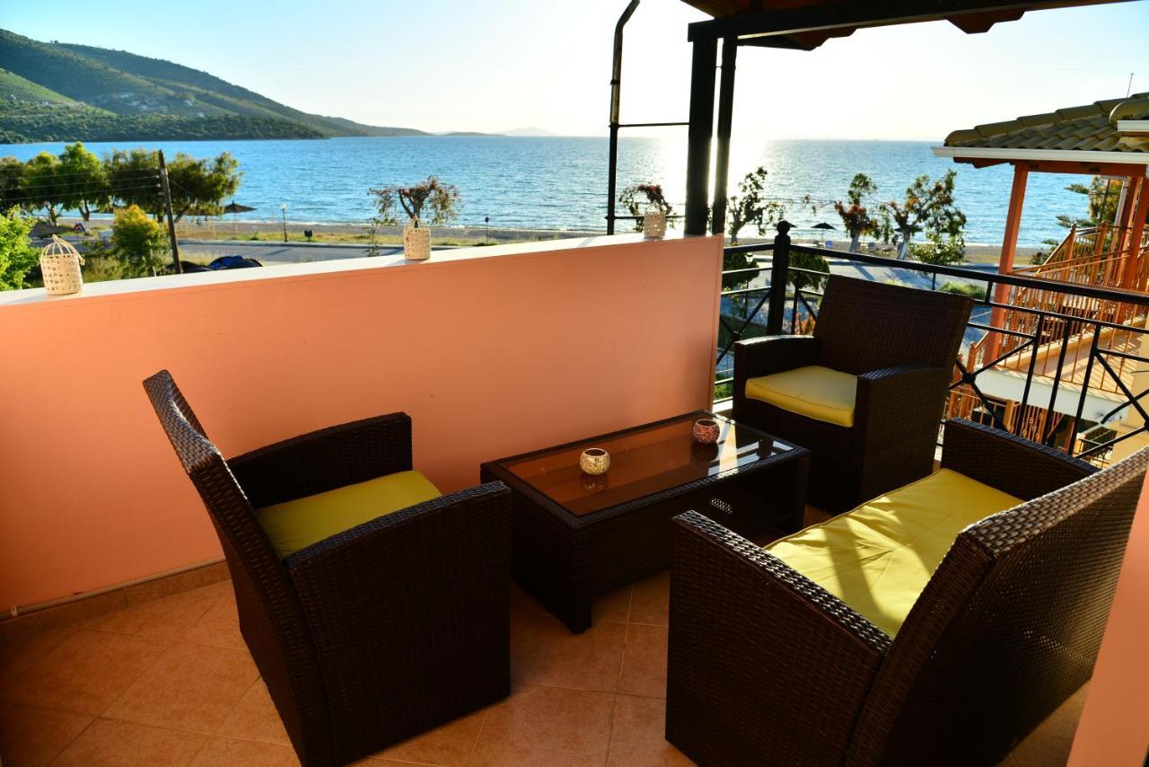 Sea View Luxury Apartment Plataria Dış mekan fotoğraf